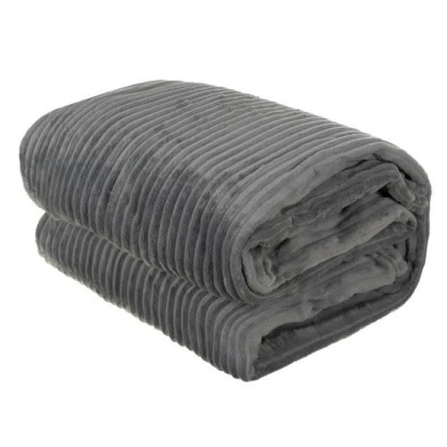 Плед Ruhhy 1,6x2 м Grey (5900779952782)