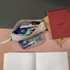 Пенал розкладний подвійний у клітинку Maaleo White (5900779952867)