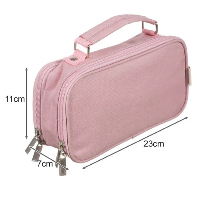 Пенал раскладной двойной Maaleo Pink (5900779952928)