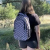Рюкзак Kruzzel 22 л з сумкою Шахівниця (5900779952997)