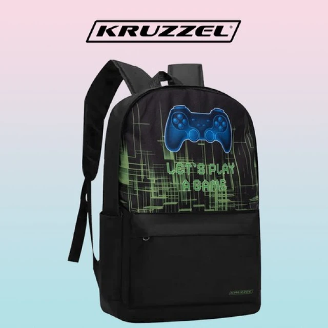 Рюкзак шкільний Kruzzel 22 л з сумкою (5900779953017)