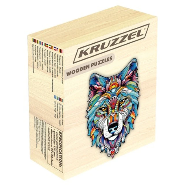 Дерев'яний пазл Kruzzel (5900779953093)