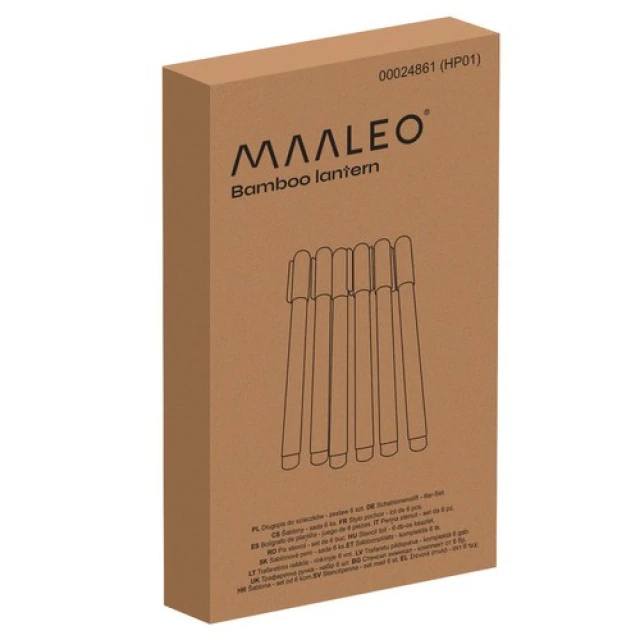 Ручки для візерунків набір Maaleo 6 шт (5900779954359)