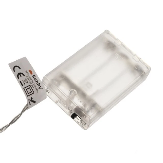 Гірлянда новорічна Ruhhy LED Олені 10 шт тепле біле світло (5900779954564)
