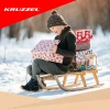 Санчата дерев'яні зі спинкою Kruzzel (5900779954816)