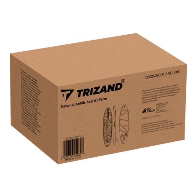 SUP-дошка Trizand 335 см з веслом насосом і аксесуарами (5900779954847)