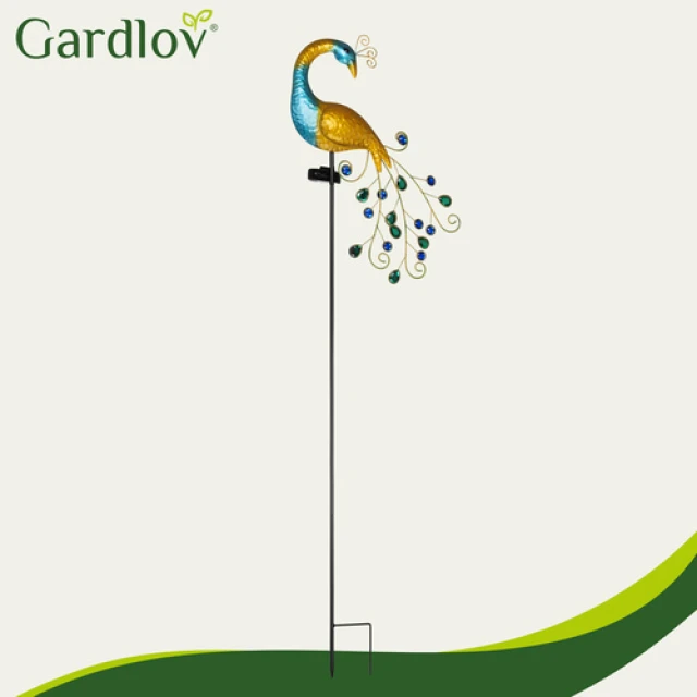Садовий світильник на сонячній батареї Павлин Gardlov 40 LED (5900779954908)