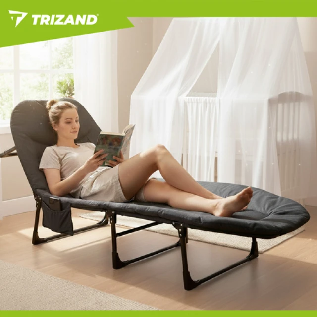 Ліжко туристичне складне навантаження Trizand до 150 кг (5900779955189)