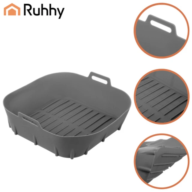 Вкладиш силіконовий для аерофритюрниці Ruhhy 20x20 см (5900779955455)