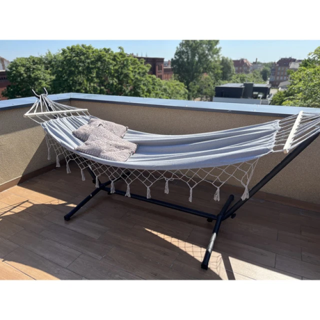 Гамак Gardlov 200x150 см з розпірками 250 кг (5900779955462)