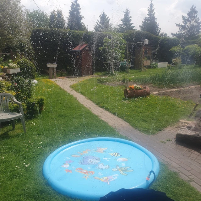 Водяний килимок-фонтан Kruzzel 165 см (5900779955530)