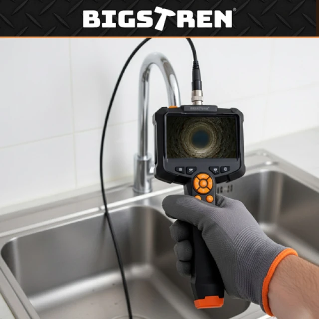 Ендоскоп-камера інспекційна бездротова Bigstren 5 м IP67 Full HD з 8 LED (5900779955653)