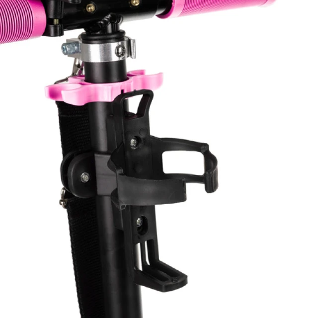 Самокат Kruzzel Spidoo складаний міський з колесами 200 мм Pink (5900779955820)