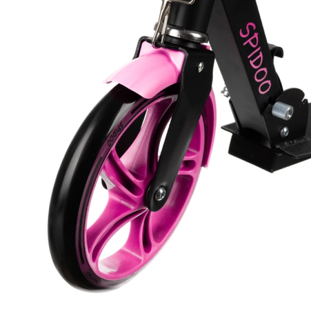 Самокат Kruzzel Spidoo складаний міський з колесами 200 мм Pink (5900779955820)