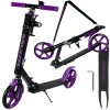 Самокат Kruzzel Spidoo складаний міський з колесами 200 мм Purple (5900779955844)