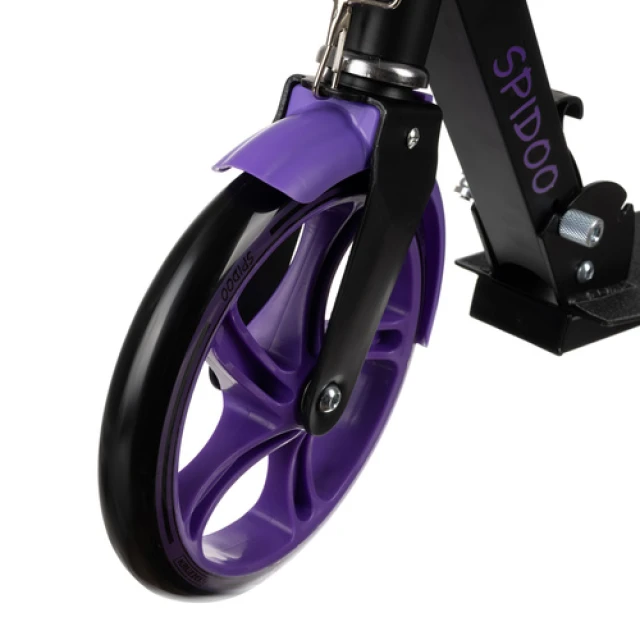 Самокат Kruzzel Spidoo складаний міський з колесами 200 мм Purple (5900779955844)