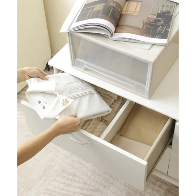Органайзер для шухляди регульований Ruhhy White 4 шт (5900779955851)