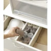 Органайзер для шухляди регульований Ruhhy White 4 шт (5900779955851)