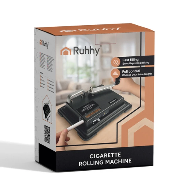 Машинка для набивання сигарет Ruhhy поршнева ручна (5900779955899)