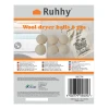 Кулі для сушарки вовняні Ruhhy 25704 6 шт (5900779956056)