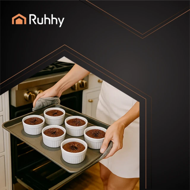 Форми для випічки керамічні жаростійкі Ruhhy 6 шт (5900779956063)