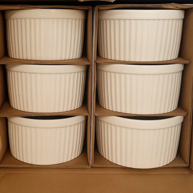Форми для випічки керамічні жаростійкі Ruhhy 6 шт (5900779956063)