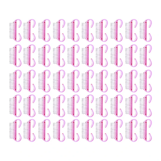 Щіточки для манікюру Soulima 50 шт Pink (5900779956162)