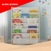 Стелаж для книг дитячий Kruzzel 6 полиць 79x62,5x30 см (5900779956445)