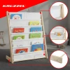 Стелаж для книг дитячий Kruzzel 6 полиць 79x62,5x30 см (5900779956445)