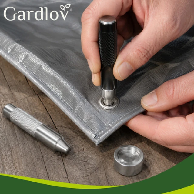 Набір люверсів для брезента Gardlov 10 мм 100 шт (5900779956452)