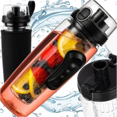 Пляшка для води з контейнером Trizand 1 л (5900779956490)