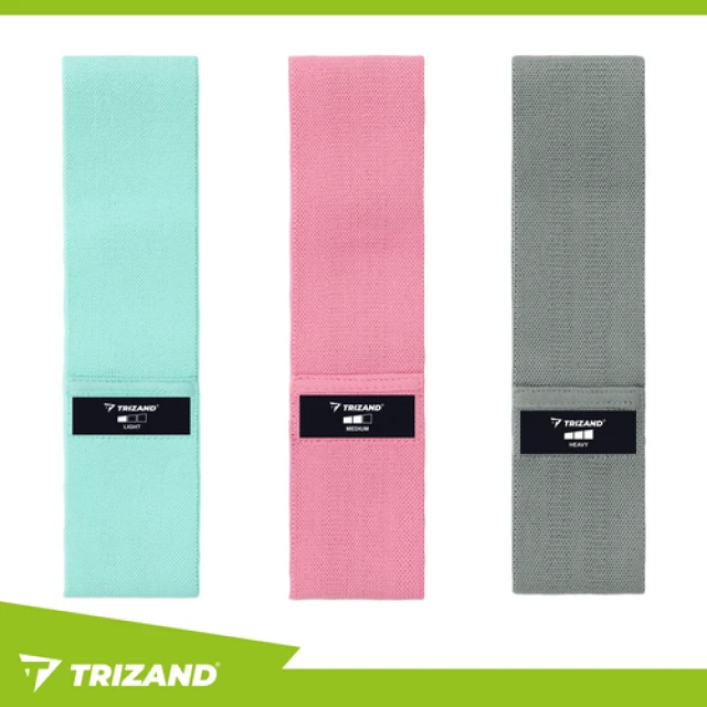 Набор тканевых эспандеров Trizand 3 шт 8-31 кг (5900779956537)