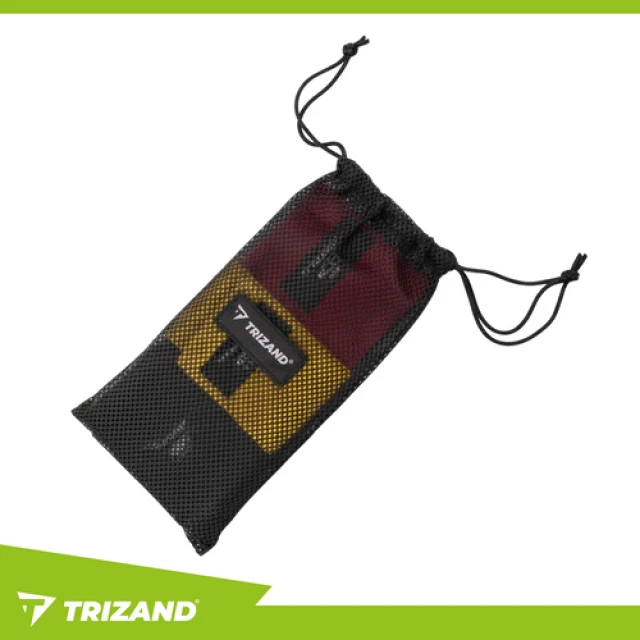 Набор матовых тканевых эспандеров Trizand 3 шт 8-31 кг (5900779956551)