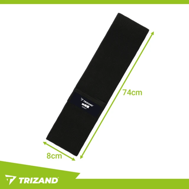 Набор матовых тканевых эспандеров Trizand 3 шт 8-31 кг (5900779956551)