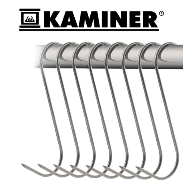 Крюки для копчения нержавеющая сталь набор Kaminer 15 шт (5900779956735)