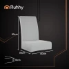 Чохли на стільці еластичні Ruhhy 65x40x35 см 6 шт Light Grey (5900779956841)