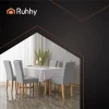 Чохли на стільці еластичні Ruhhy 65x40x35 см 6 шт Light Grey (5900779956841)