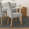 Чохли на стільці еластичні Ruhhy 65x40x35 см 6 шт Light Grey (5900779956841)