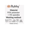 Набір чохлів на стільці Ruhhy 6 шт Green (5900779956858)