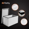 Пуф оксамитовий складаний з місцем для зберігання Ruhhy 60x30x30 см 54 л Grey (5900779956872)