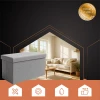 Пуф складаний з місцем для зберігання Ruhhy 60x30x30 см 54 л Grey (5900779956896)