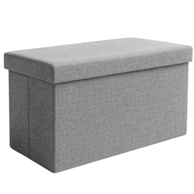 Пуф складаний з місцем для зберігання Ruhhy 60x30x30 см 54 л Grey (5900779956896)