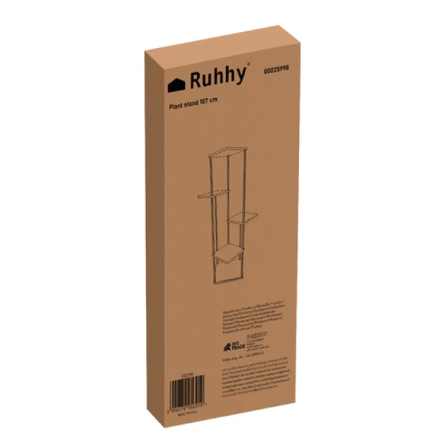 Підставка для квітів Ruhhy 5-рівнева 107 см (5900779956919)