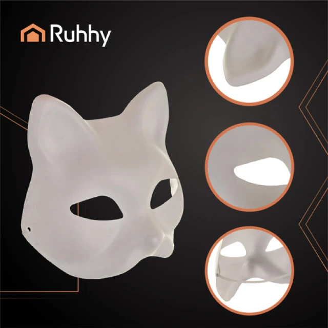 Маска для раскрашивания Кот Ruhhy 10 шт (5900779956933)