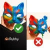 Маска для раскрашивания Кот Ruhhy 10 шт (5900779956933)