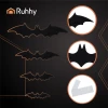 Наклейки декоративні Ruhhy 3D Кажани 56 шт Black (5900779956940)