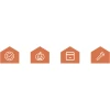 Гірлянда гарбузи паперова Ruhhy 3 м Orange (5900779956988)