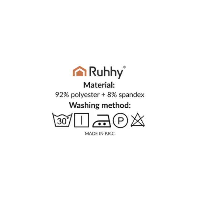 Чехол на диван эластичный бархатный Ruhhy 145-185 см Green (5900779957008)