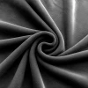 Чохол на диван еластичний оксамитовий Ruhhy 145-185 см Dark Grey (5900779957022)