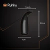 Дозатор для мыла бесконтактный Ruhhy 26076 Black (5900779957237)